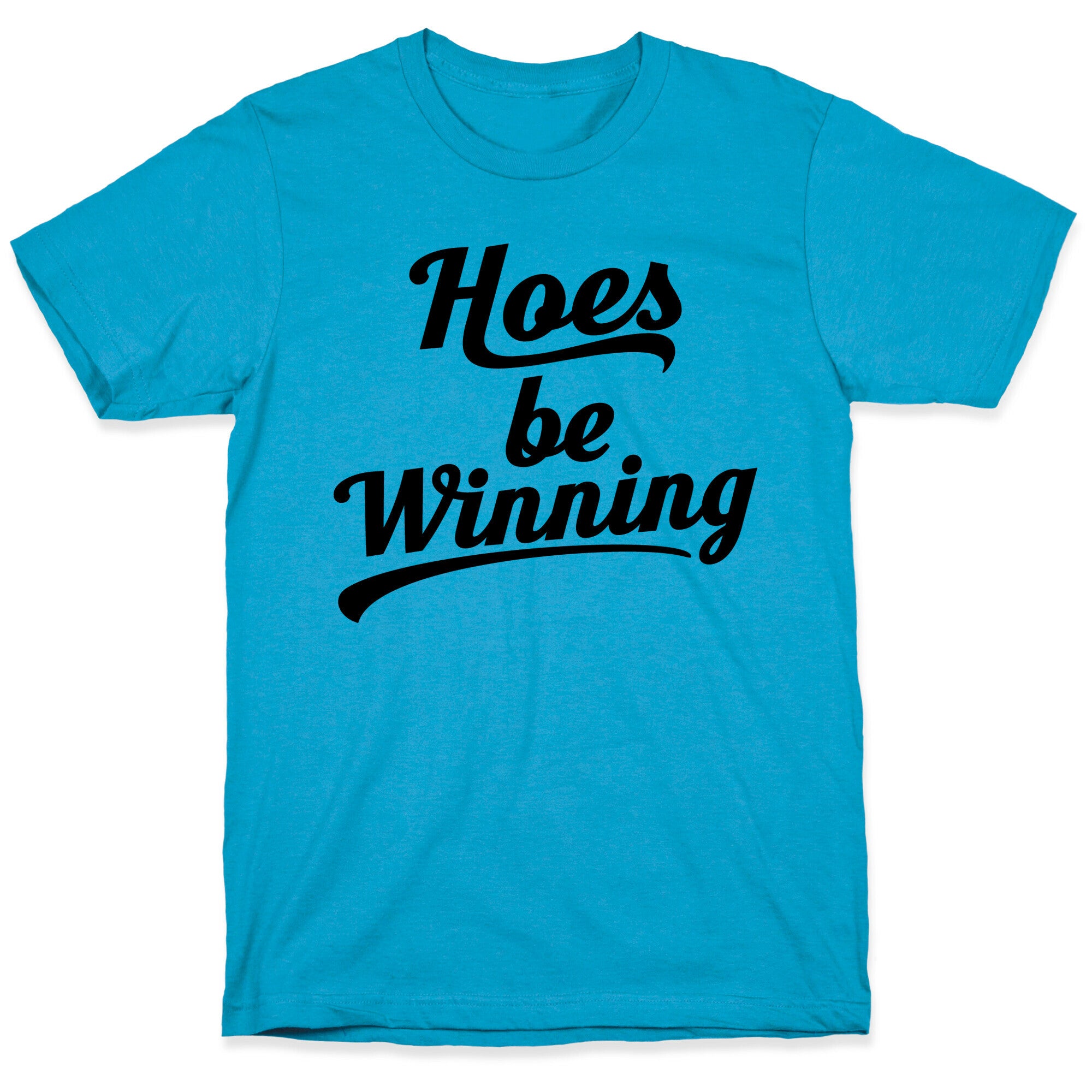 Hoes be Winning Unisex Triblend Tee